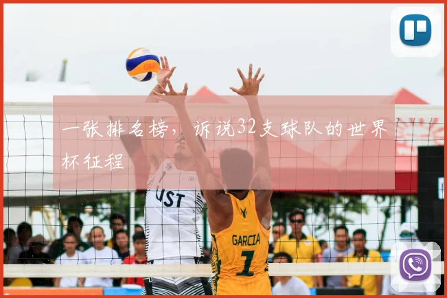 一张排名榜,诉说32支球队的世界杯征程