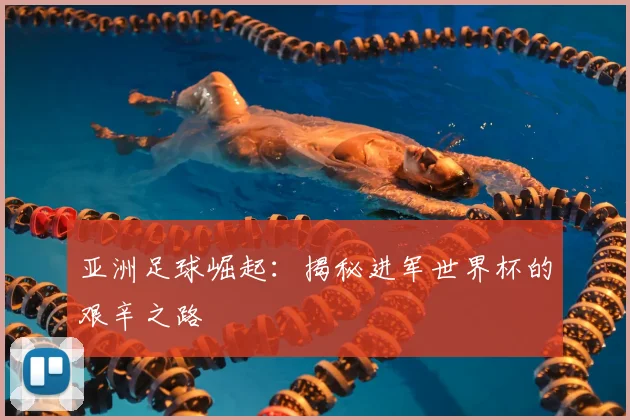亚洲足球崛起：揭秘进军世界杯的艰辛之路